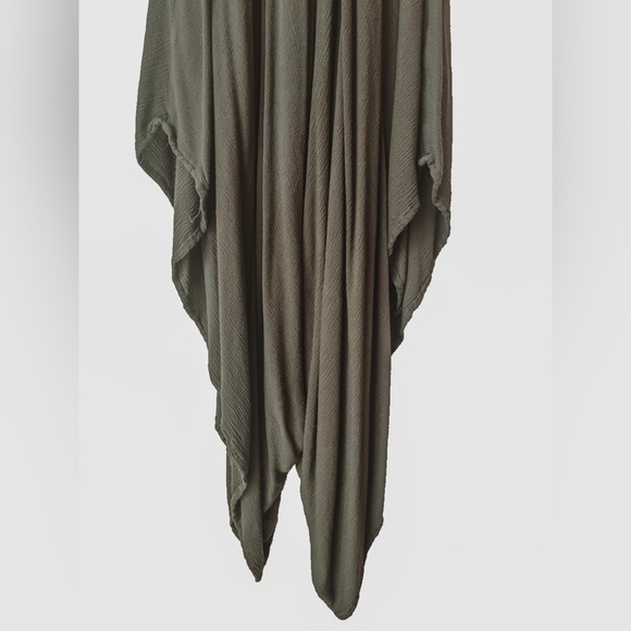 Vici Collection Wide Leg Jumpsuit with Tie - Picture 4 of 4